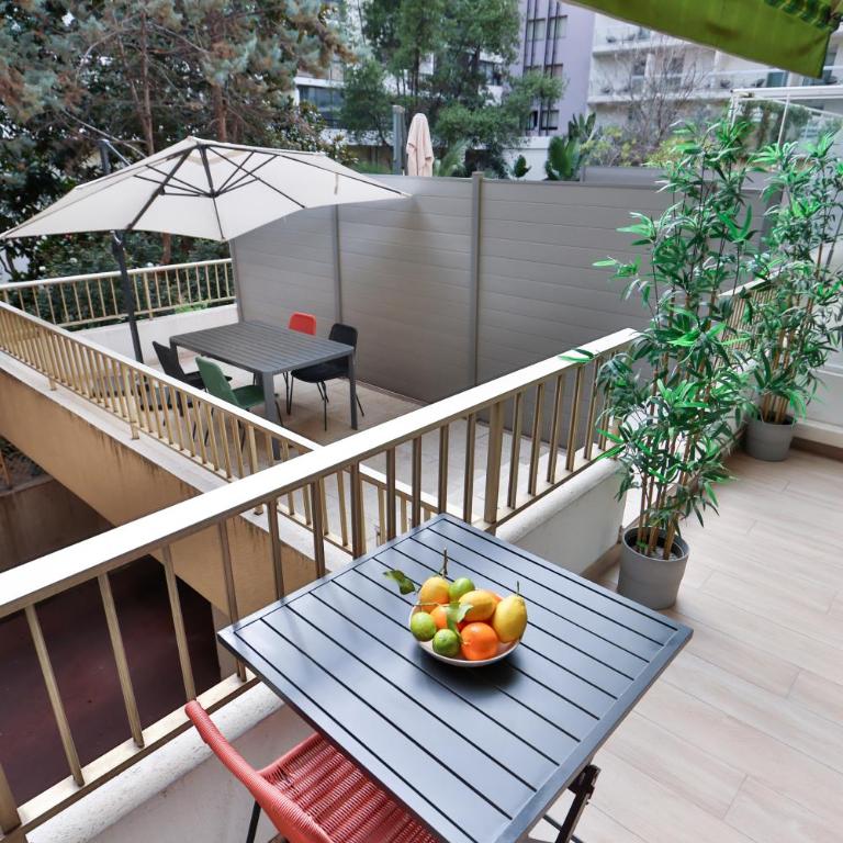 Spacieux T2 avec grande terrasse à 200m de la plage - Apartment mit 1 Schlafzimmer - 1