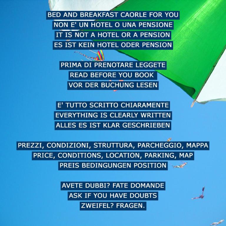 B&B Caorle For You - Camera Matrimoniale/Doppia con Letti Singoli con Balcone - 3
