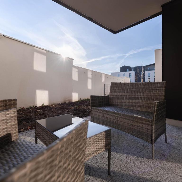 Les Jardins de la Semm - Parking et Jardin - Apartment mit 2 Schlafzimmern - 11