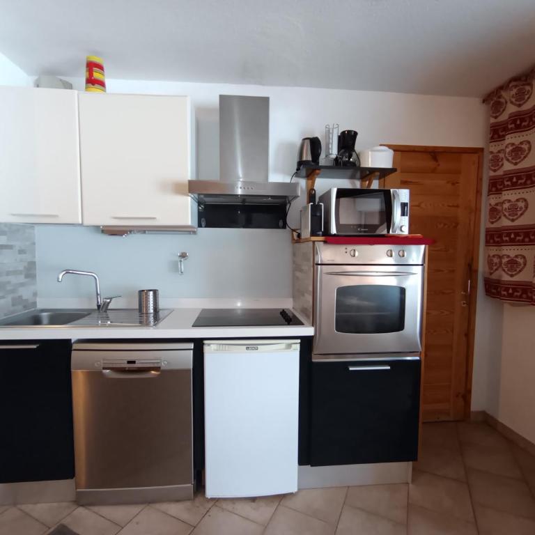 Appartement skis aux pieds avec terrasse, animaux admis, 6 pers. - FR-1-445-20 - Appartement (6 Adultes) - 3