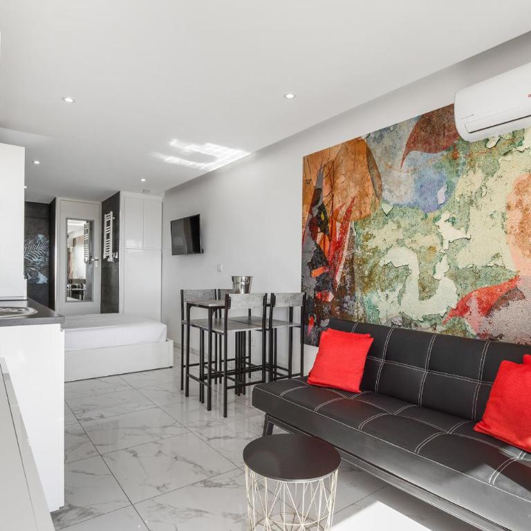 Le Wallis Studio terrasse coursive vue mer Port Nature Village Naturiste - Apartment mit 1 Schlafzimmer - 8