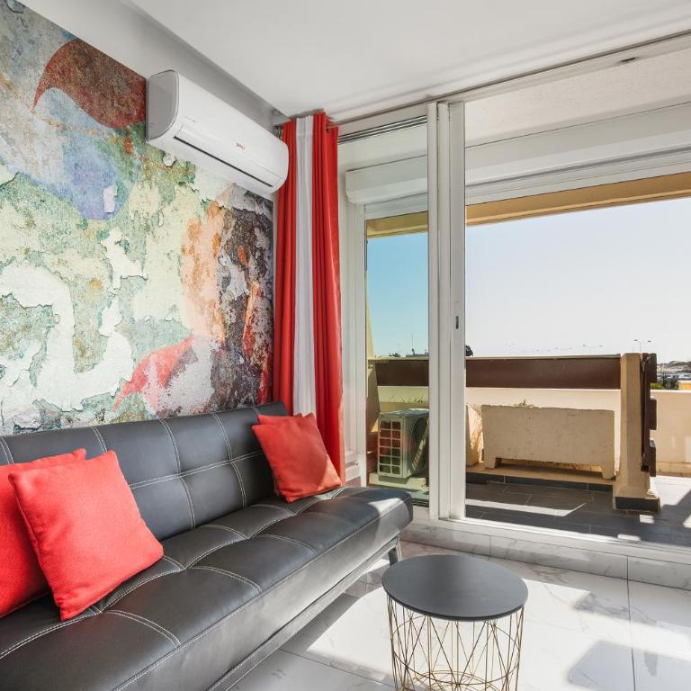 Le Wallis Studio terrasse coursive vue mer Port Nature Village Naturiste - Apartment mit 1 Schlafzimmer - 9