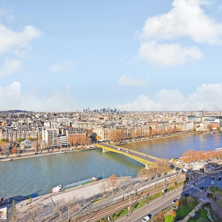 Studio refait à neuf avec balcon et vue sur la Seine - bail mobilité - Appartement 1 Chambre - 9