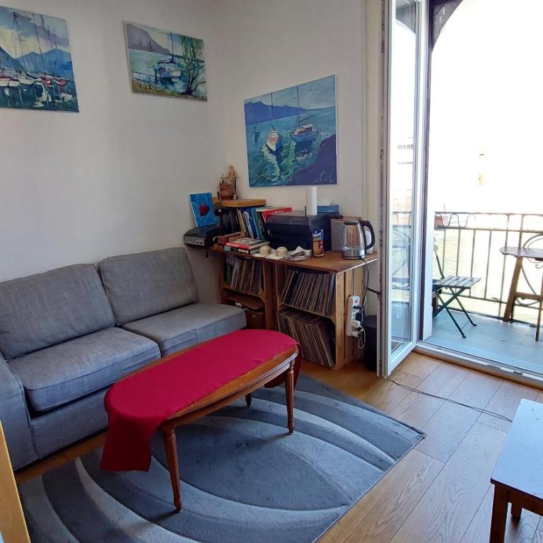 Inspiration room, lake, mountains, balcony in Montreux city center - Doppelzimmer mit Seeblick - 8