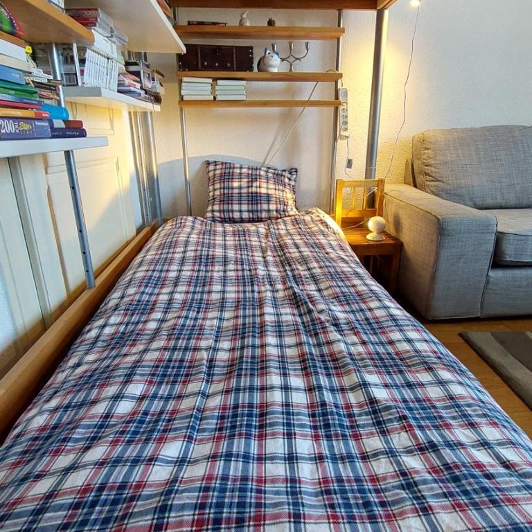 Inspiration room, lake, mountains, balcony in Montreux city center - Doppelzimmer mit Seeblick - 15