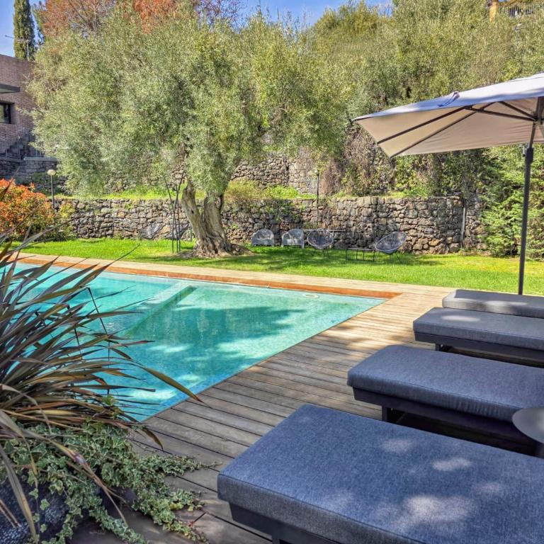 Rahal Etna Luxury Retreat- Private Heated Jacuzzi 98F & Infinity Pool - Appartamento con 2 Camere da Letto e Piscina in Comune - 69