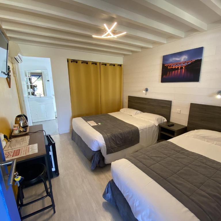Hotel Des 4 Vents - Chambre Lits Jumeaux Standard - 3