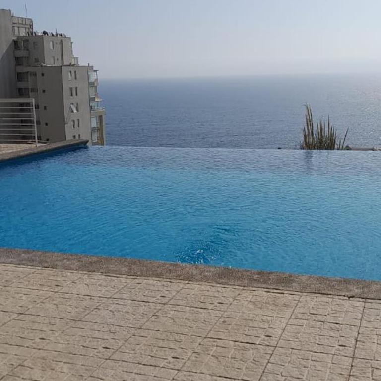Depto En Reñaca con hermosa vista al mar, edificio Mirador del Mar - Apartamento de 1 dormitorio - 11