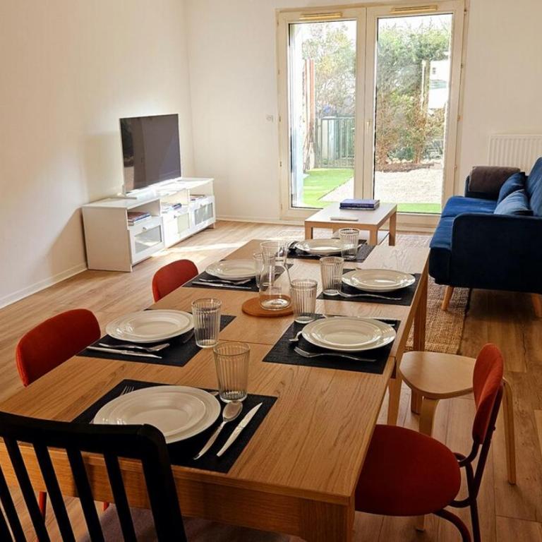 Paul Eluard - Maison au calme parking centre Tours - Casa con 4 camere da letto - 11