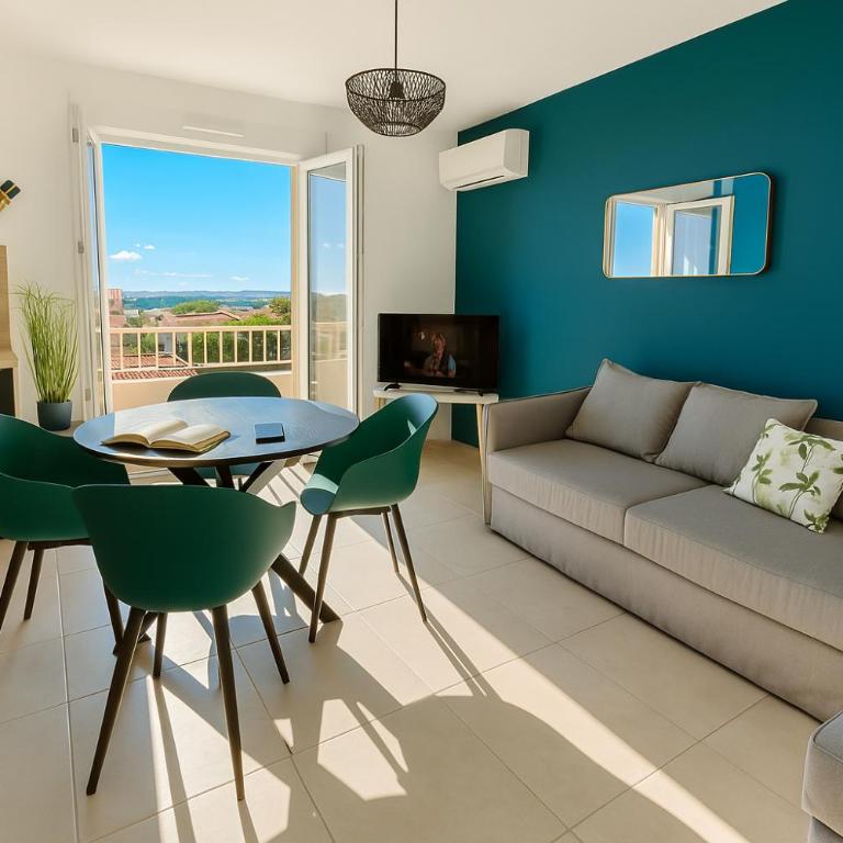 "ZEN" 100m de la plage avec parking, vue mer et vue montagne - Apartamento de 1 dormitorio - 2
