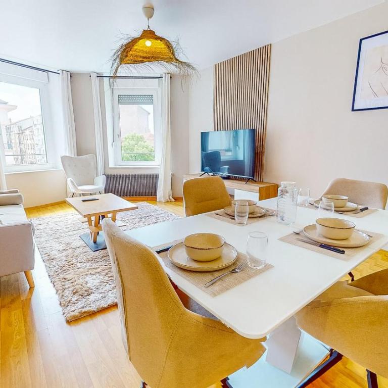 L'Écrin Cozy - Nancy Thermal - cité judiciaire 4 personnes - Appartement 1 Chambre - 1