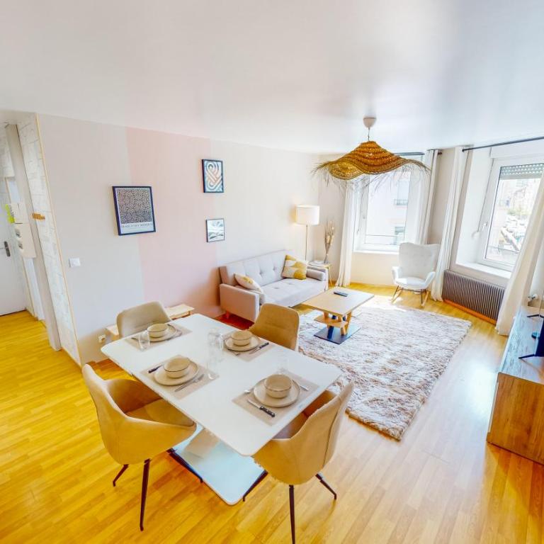 L'Écrin Cozy - Nancy Thermal - cité judiciaire 4 personnes - Appartement 1 Chambre - 11