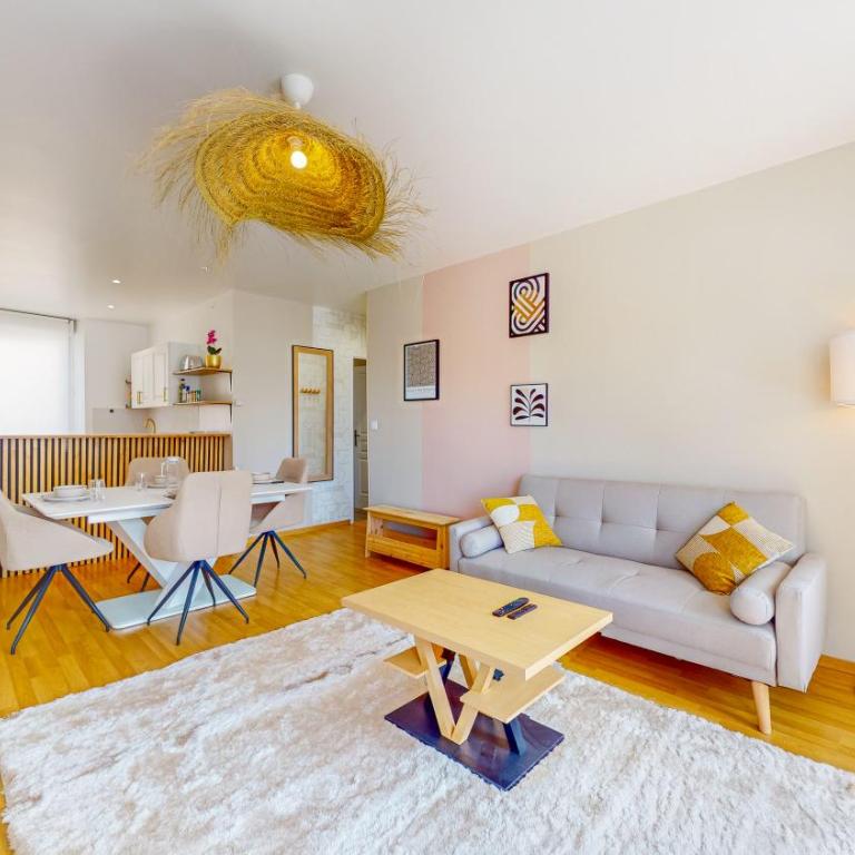 L'Écrin Cozy - Nancy Thermal - cité judiciaire 4 personnes - Appartement 1 Chambre - 13