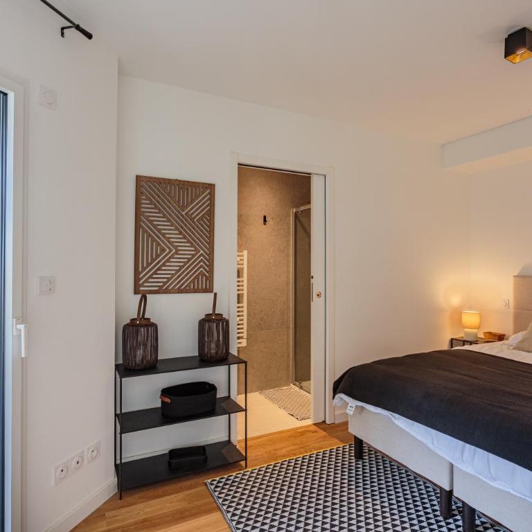 KARUKERA Bel appartement avec jardin au cœur de Chiberta - Apartment mit 1 Schlafzimmer und Garten - 14