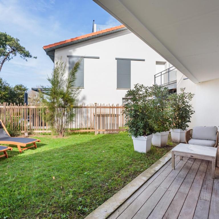 KARUKERA Bel appartement avec jardin au cœur de Chiberta - Apartment mit 1 Schlafzimmer und Garten - 2