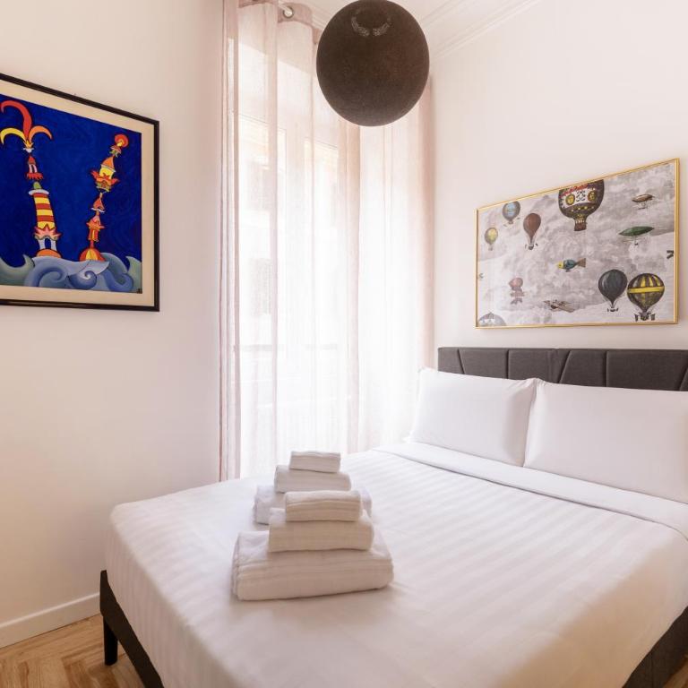 Hostly-Puccini Luxury Home-Near Colosseum & Trevi - Appartamento Deluxe con 2 Camere da Letto - 16
