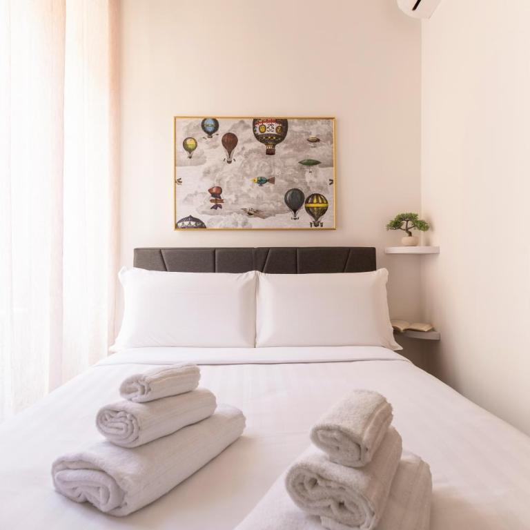 Hostly-Puccini Luxury Home-Near Colosseum & Trevi - Appartamento Deluxe con 2 Camere da Letto - 13