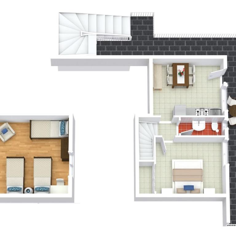 Appartamento Tortuga - Appartamento con 2 Camere da Letto - 58
