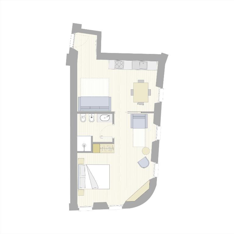 Passer Relais Bistrot - Appartamento con 1 Camera da Letto e Vista Lago - 5
