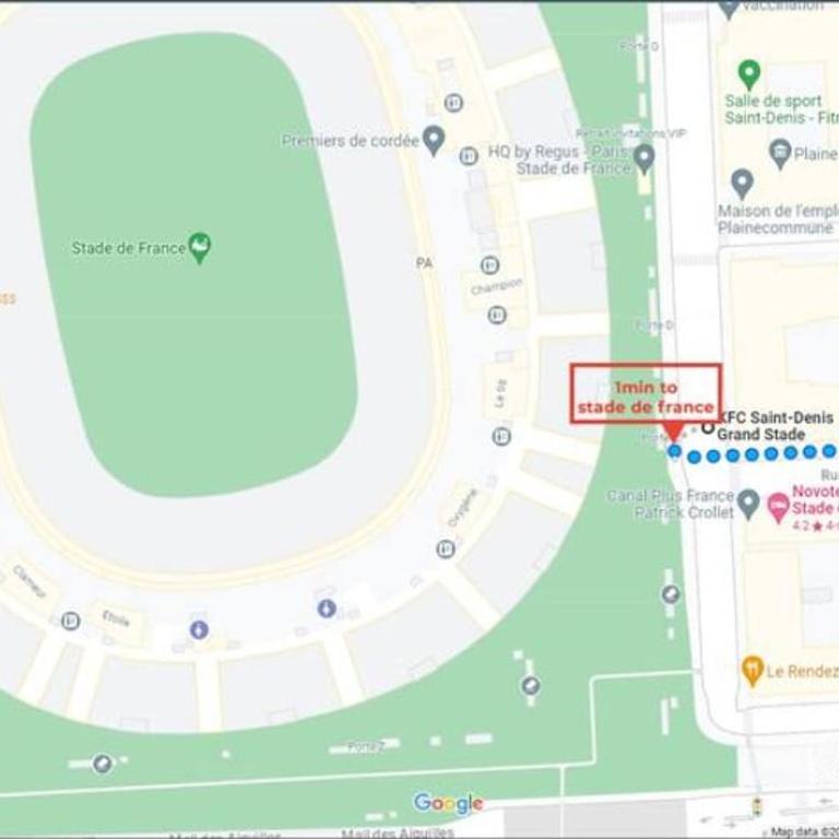 Grand F2 de 50m2 pour 4 personnes - Paris 10eme Gare du Nord, Stade de France - One-Bedroom Apartment - 14