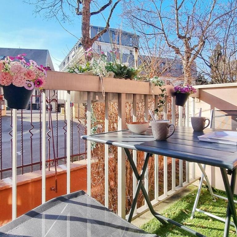 Chez Coralie - T2, 2 pers, parking, balcon - Apartment mit 1 Schlafzimmer - 4