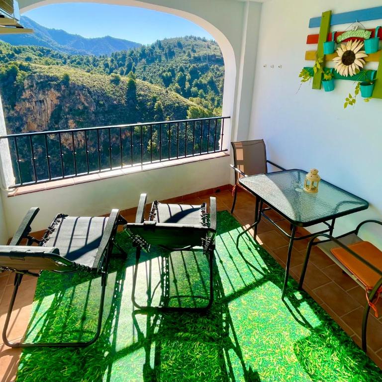 Apartamentos Axarquia , Frigiliana, terraza privada con vistas a la montaña rio y al mar - Apartamento de 1 dormitorio - 15