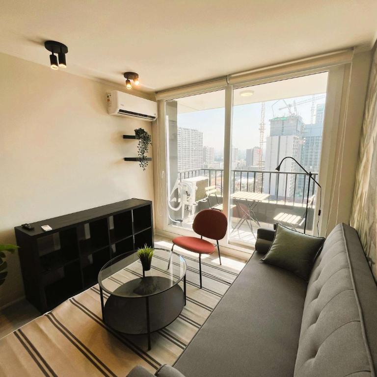 HOM I Amplio y Espectacular Depto 2D2B Nunoa 4PAX - Apartment - 59