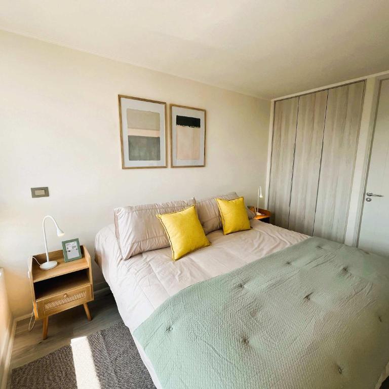 HOM I Nuevo Depto 2D2B Nunoa 4PAX Metro PlazaEgana NEW1014 - Apartamento - 69