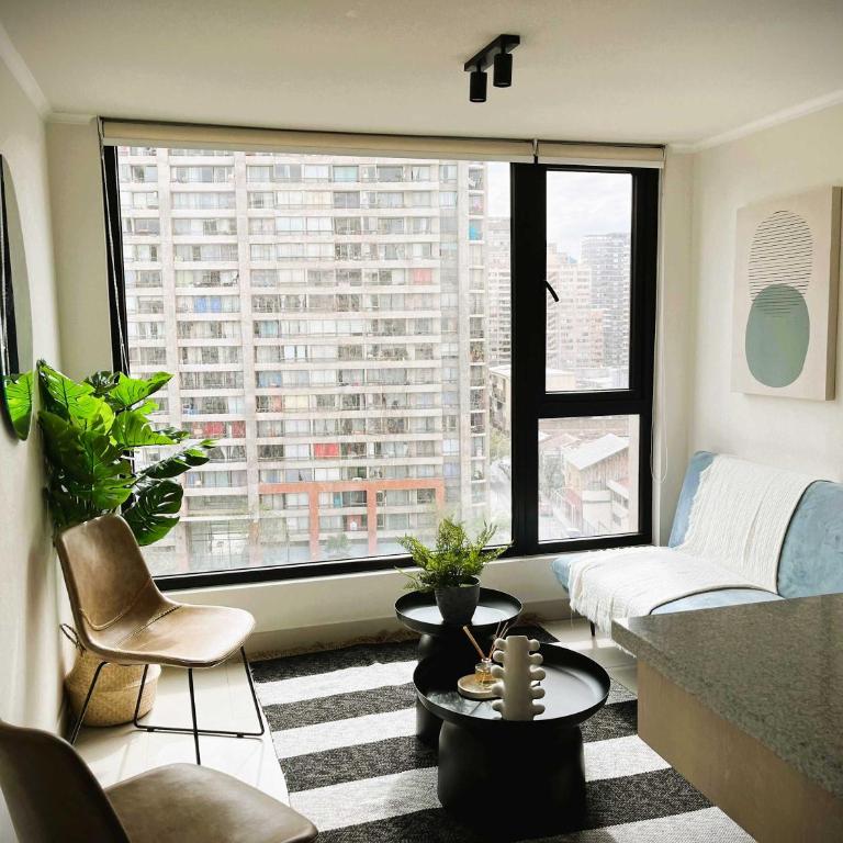 HOM I Acogedor y Luminoso Depto 1D1B 2PAX Santiago - Apartamento - 6