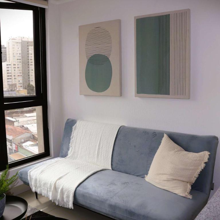 HOM I Acogedor y Luminoso Depto 1D1B 2PAX Santiago - Apartamento - 15