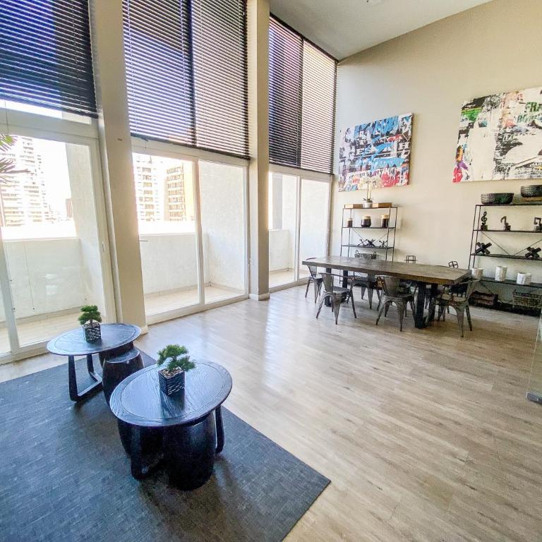 Studio en el corazón de Santiago wifi 600 mbps Cowork Barbecue - Apartamento de 1 dormitorio - 41