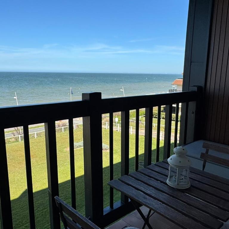 Studio en bord de mer avec balcon et vue imprenable, accès direct plage - FR-1-487-317 - Estudio - 5