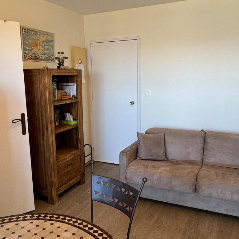 Studio en bord de mer avec balcon et vue imprenable, accès direct plage - FR-1-487-317 - Estudio - 8