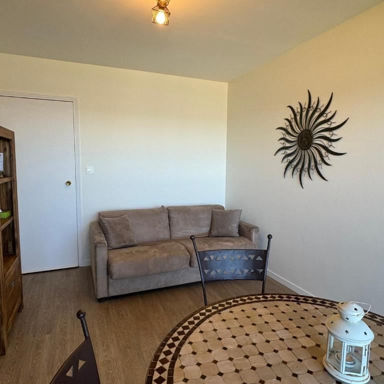 Studio en bord de mer avec balcon et vue imprenable, accès direct plage - FR-1-487-317 - Estudio - 9