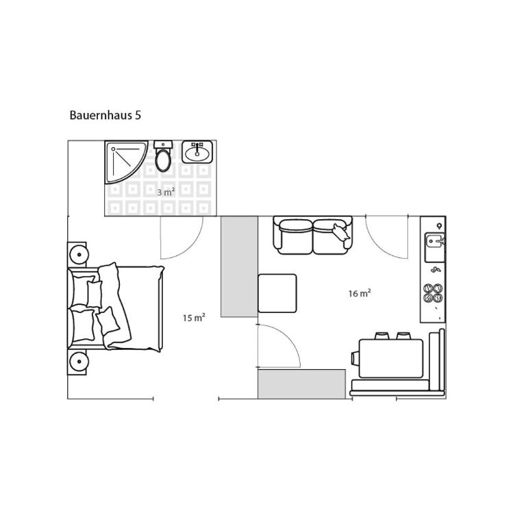 Ferienhof "Alpe Berg" - Appartamento Standard - 1