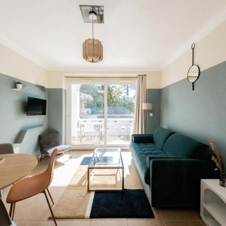 Résidence Château d'Acotz - Appartements avec piscine à 300m des Plages & Océan - Studio avec Balcon - 14