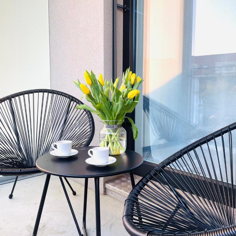 APSTAY City Center I Parking I Self Check-in - Superior Apartment mit 1 Schlafzimmer und Balkon - 2