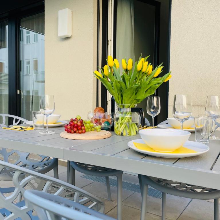 APSTAY City Center I Parking I Self Check-in - Apartment mit 1 Schlafzimmer und Garten - 19