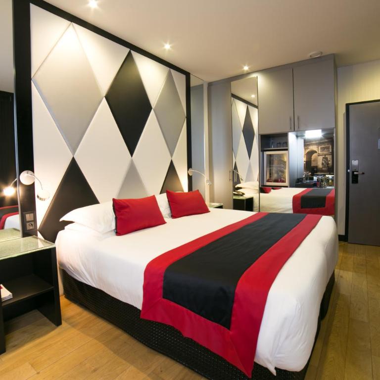 L'Empire Paris - Louvre - Chambre Double de Luxe avec Terrasse et Bain à Remous - 4