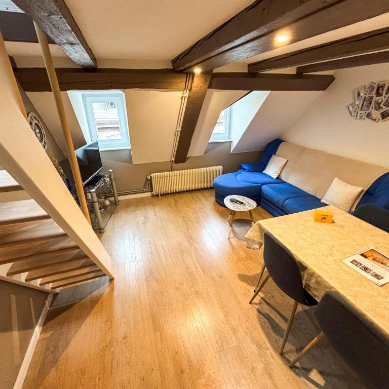 L'Harmonie des Combles - Proche Gare - Petite France - Commerces à proximité - Two-Bedroom Apartment - 3