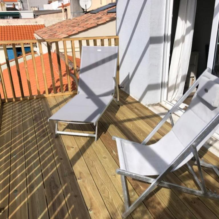 Superbe duplex - terrasse ensoleillée, 300m plage - Apartment mit 2 Schlafzimmern - 18