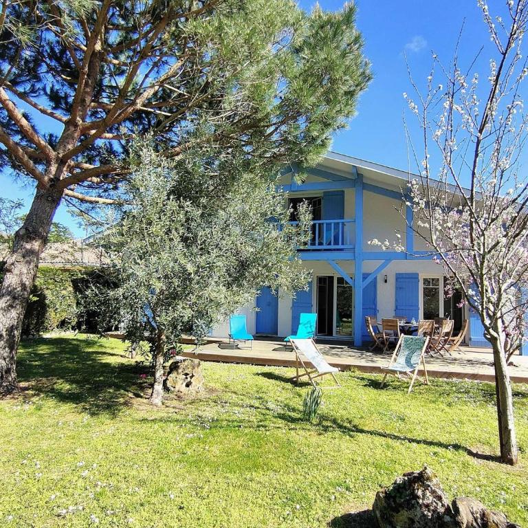 Villa rénovée avec jardin à Petit-Piquey - Proche Bassin et Océan, 3 chambres, 2 terrasses, Wi-Fi - Villa 3 Chambres - 2
