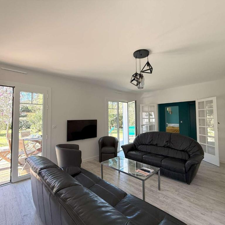 Villa rénovée avec jardin à Petit-Piquey - Proche Bassin et Océan, 3 chambres, 2 terrasses, Wi-Fi - Villa 3 Chambres - 4