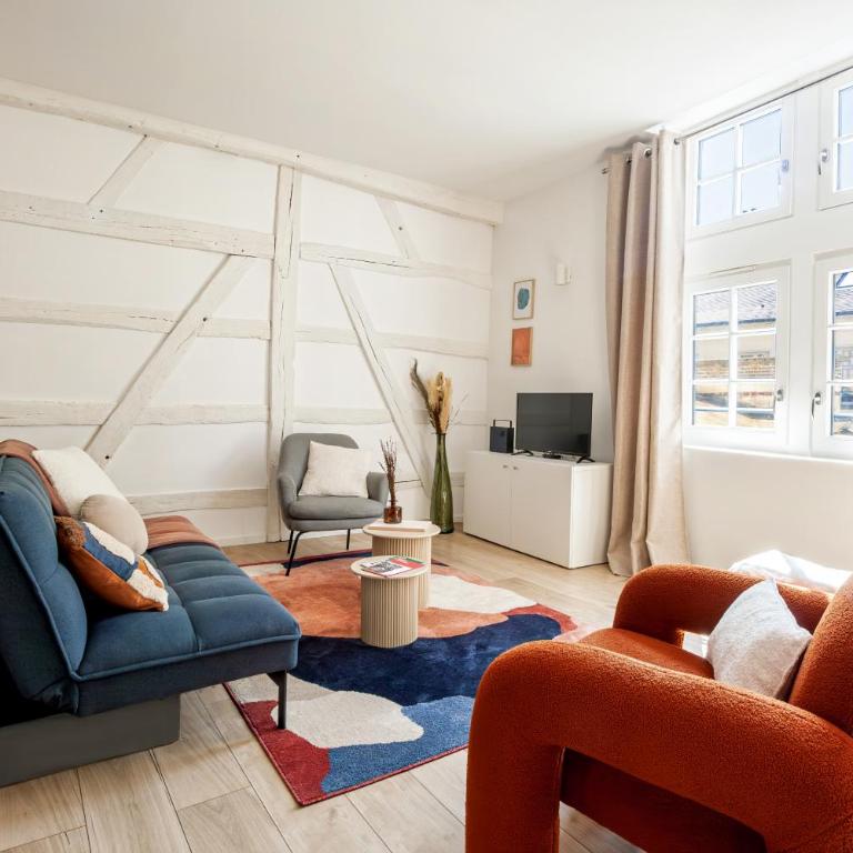 Le Loft Brunneval - Refuge Arty du XVIe siècle - Appartement 1 Chambre - 3