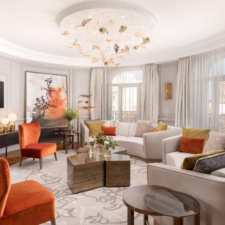 The Palace, a Luxury Collection Hotel, Madrid - Suite de 1 dormitorio Royal con cama extragrande y vistas a la fuente - 2