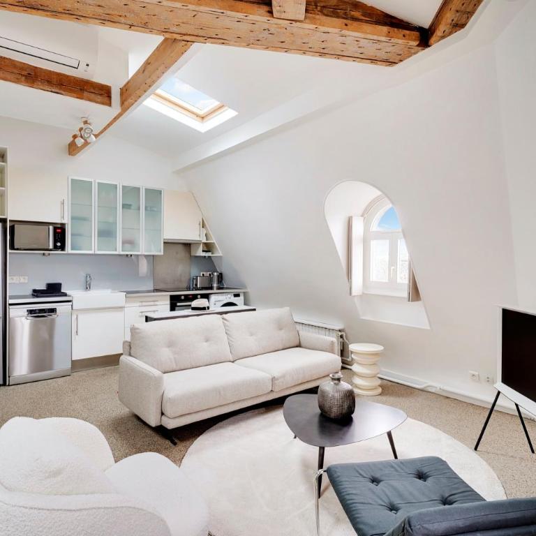 Loft d'exception Courcelles - parc Monceau - Two-Bedroom Apartment - 6