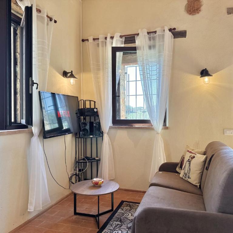 Nuovissimo Loft panoramico con giardino a Montalcino - Apartment mit 1 Schlafzimmer - 15