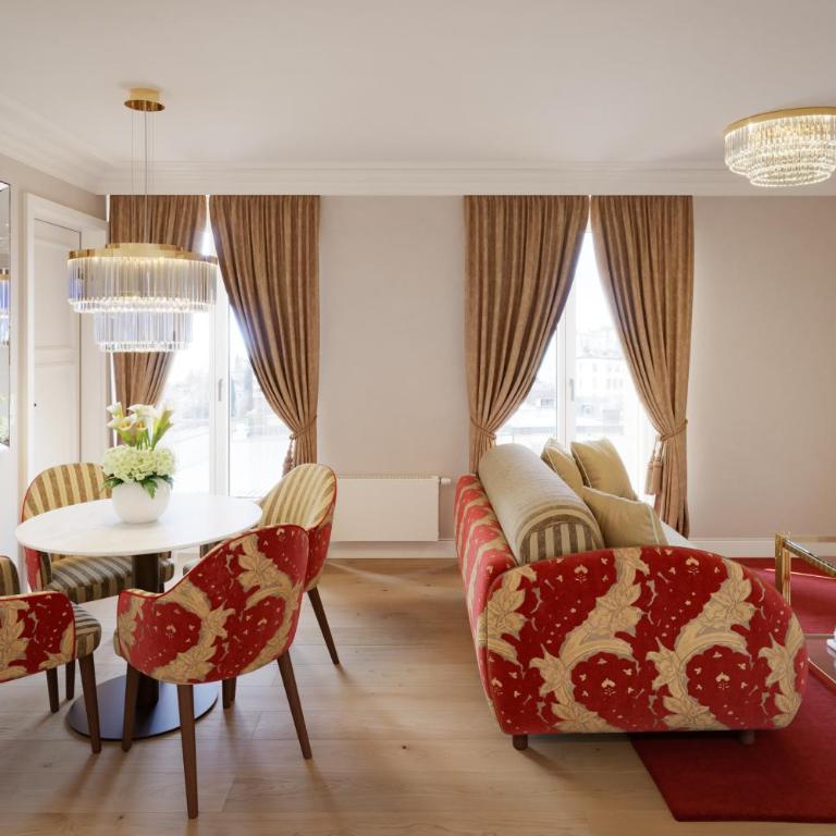 Grand Hotel National Luzern - Design Apartment mit 2 Schlafzimmern - 2