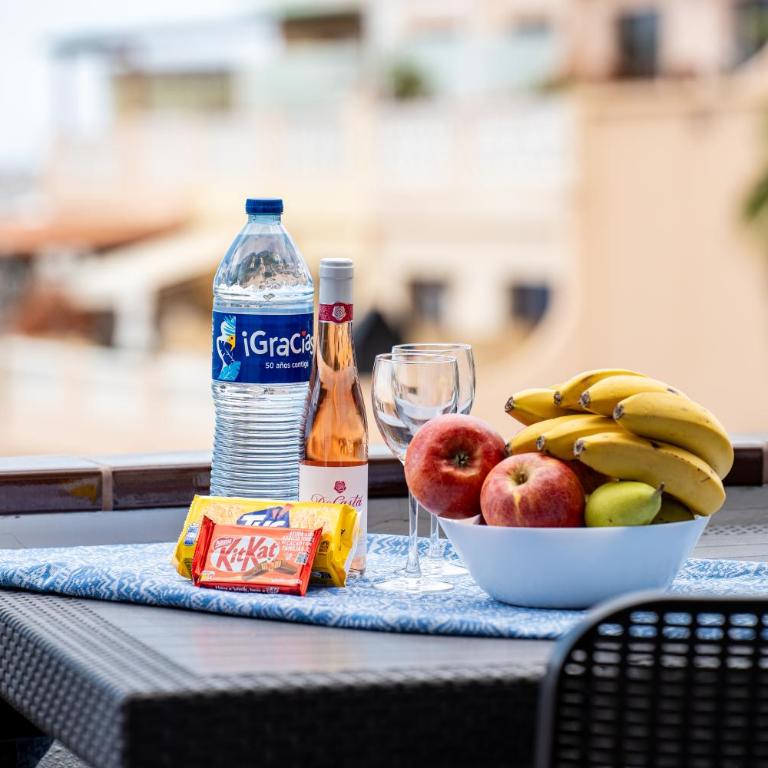 Luminoso apartamento con terraza, vistas al mar y aire acondicionado - Apartamento de 1 dormitorio - 6