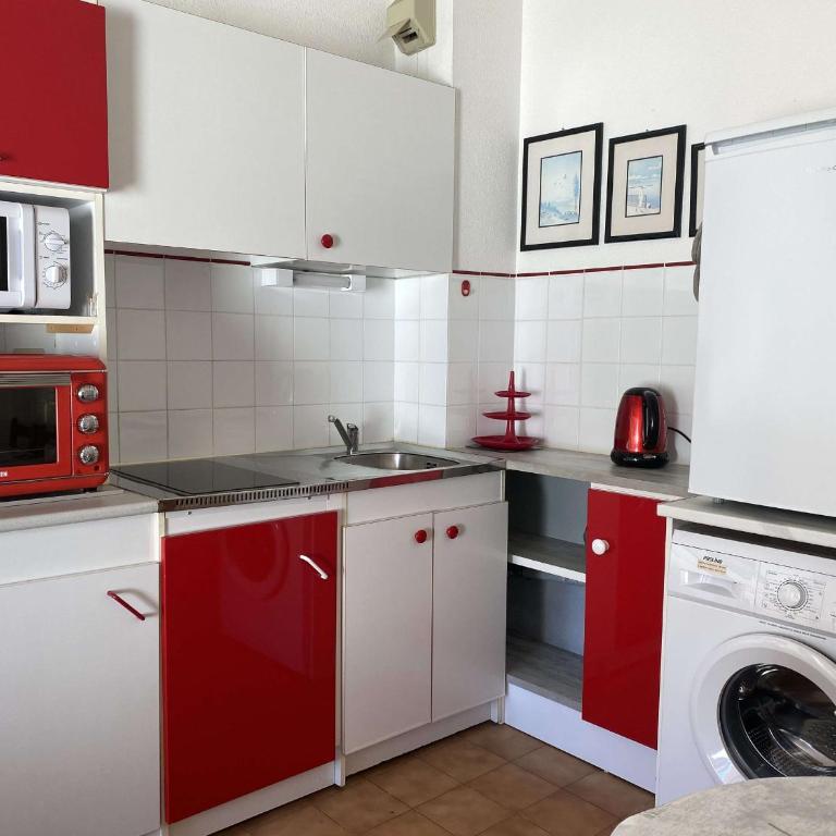 Studio cosy avec terrasse, parking, proche thermes - Balaruc-les-Bains - FR-1-553-89 - Studio - 7